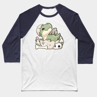 Baby T-Rex Baseball T-Shirt